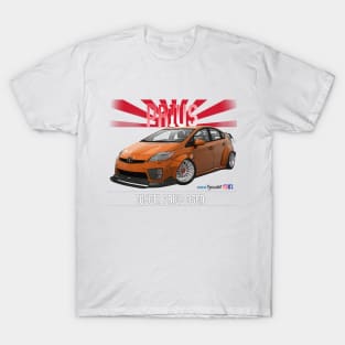 Toyota Prius 2JZ Orange T-Shirt